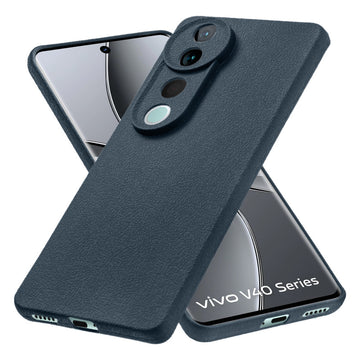 Sleek Textured Silicone Case for Vivo V40 Pro 5G