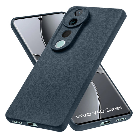 Sleek Textured Silicone Case for Vivo V40 Pro 5G with Anti-Slip Grip Design and Precise Cutouts