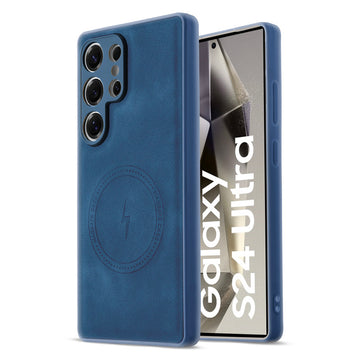 Refined PU Leather Case for Samsung S24 Ultra 5G