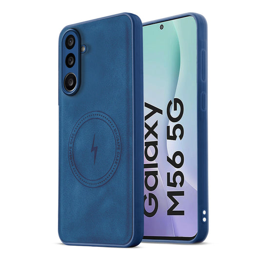 Refined PU Leather Case for Samsung M56 5G
