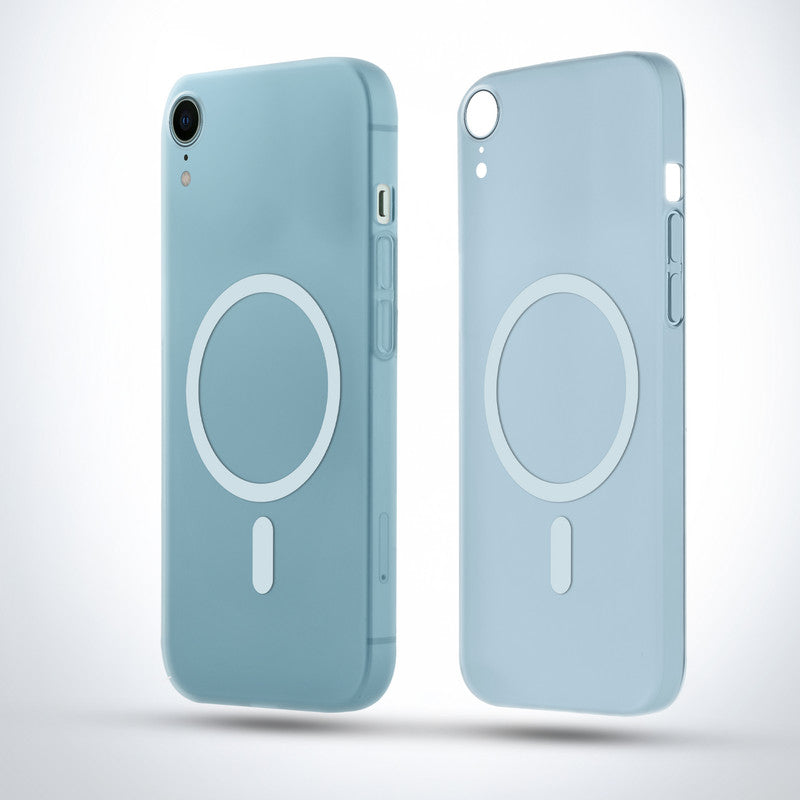 Slim Matte Wireless Charging Support Back Cover for Apple iPhone XR