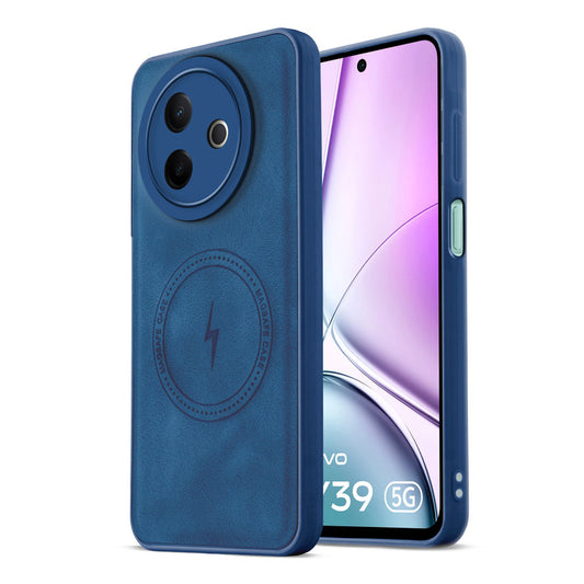 Refined PU Leather Case for Vivo Y39 5G