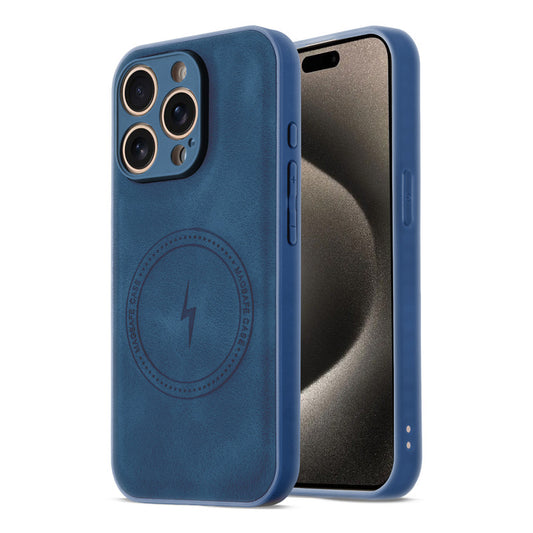 Refined PU Leather Case for Apple iPhone 15 Pro Max