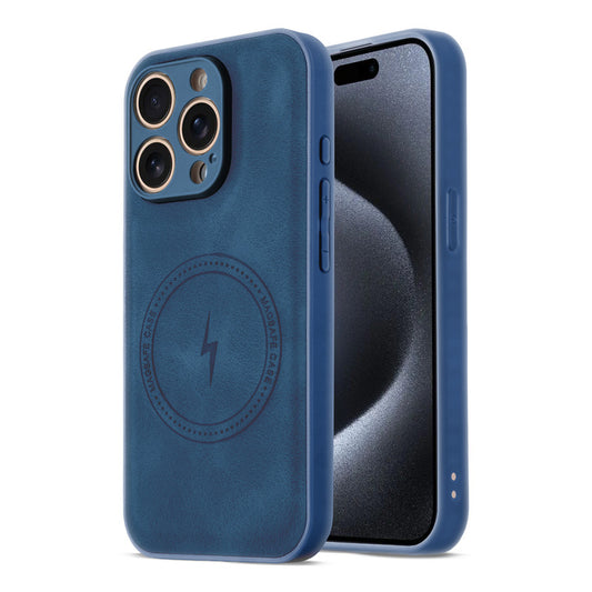 Refined PU Leather Case for Apple iPhone 15 Pro