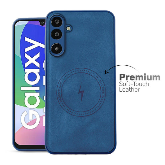 Refined PU Leather Case for Samsung F16 5G