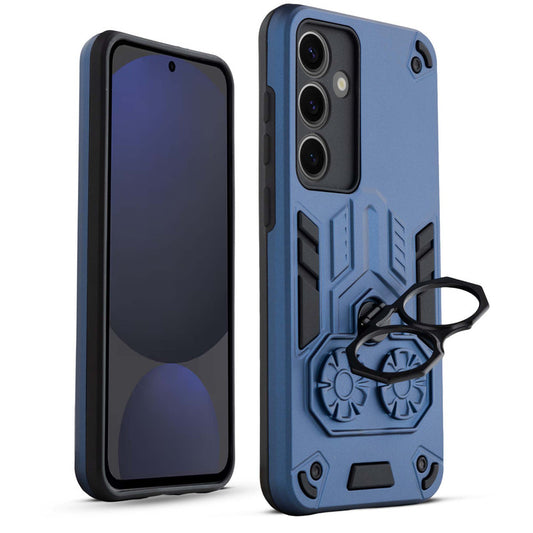 Heavy Duty Shockproof Case with Reinforced Corners for Samsung S24 FE 5G , Soft Cushioning & Camera Protection