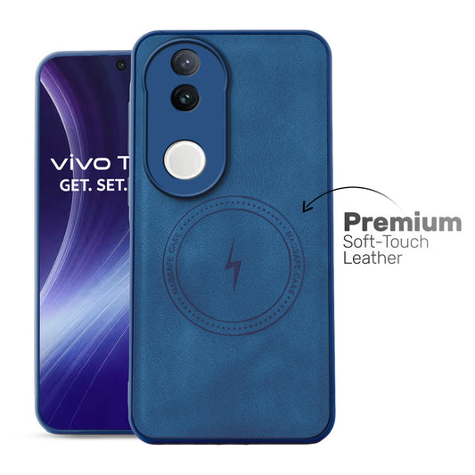 Refined PU Leather Case for Vivo T4R 5G