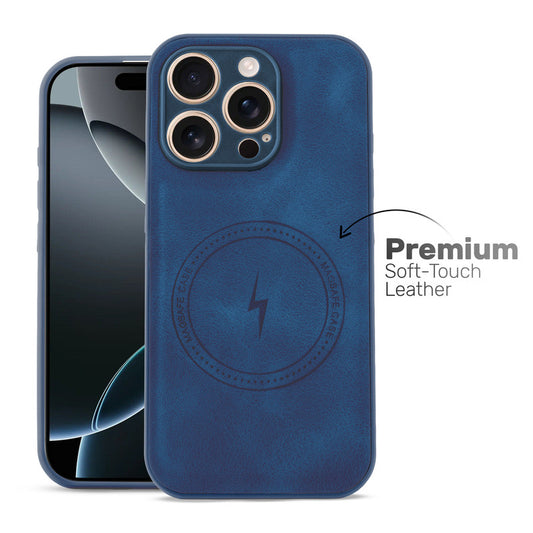 Refined PU Leather Case for Apple iphone 16 Pro Max