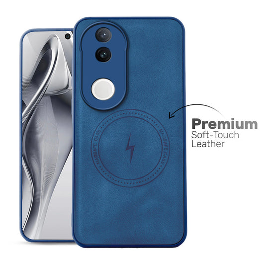 Refined PU Leather Case for Vivo V50e 5G