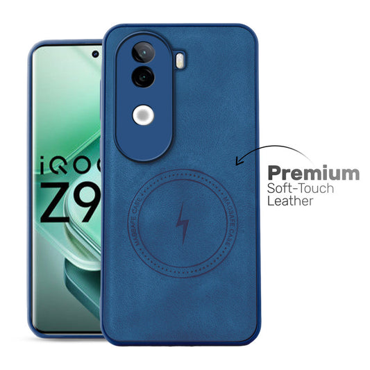 Refined PU Leather Case for iQOO Z9s 5G