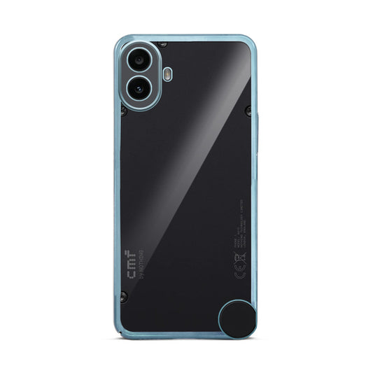 Crystal Clear Premium Shiny Edges Hard Back Case For CMF by Nothing Phone 1
