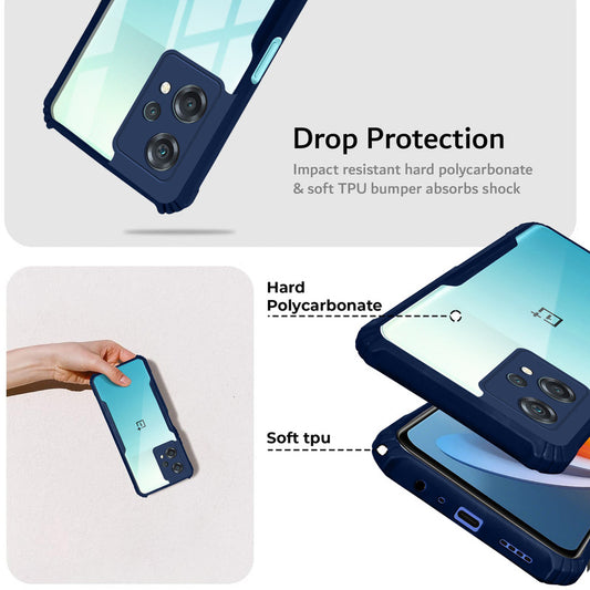 Premium Acrylic Transparent Back Cover for OnePlus Nord CE 2 Lite 5G