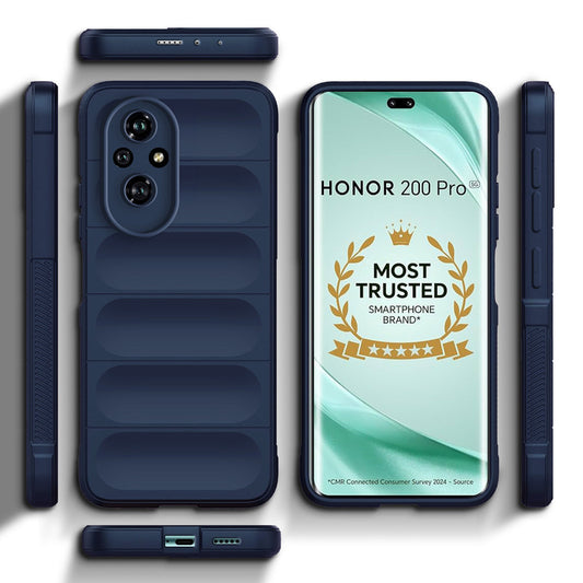 Premium Liquid Silicone Comfort Grip Case for Honor 200 Pro 5G with Soft Touch Matte TPU