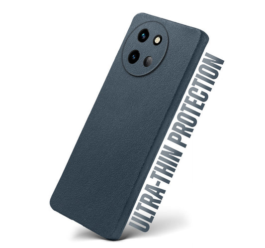 Sleek Textured Silicone Case for Vivo T3x 5G with Anti-Slip Grip Design and Precise Cutouts