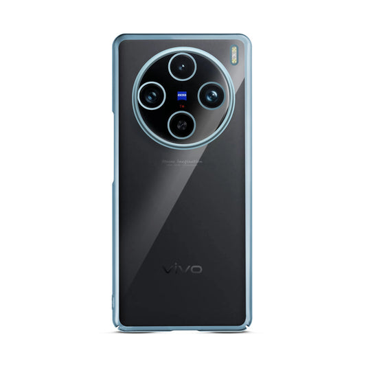 Crystal Clear Premium Shiny Edges Hard Back Case For Vivo X100 5G