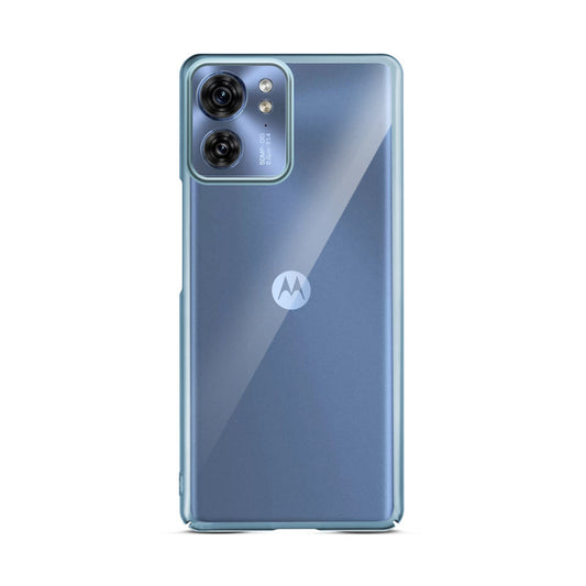 Crystal Clear Premium Shiny Edges Hard Back Case For Motorola Moto Edge 40 5G