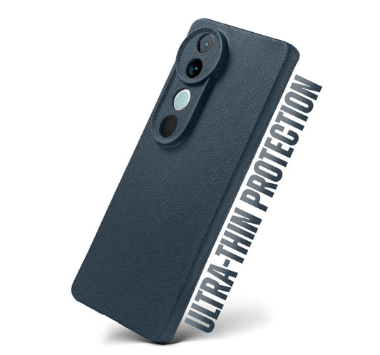 Sleek Textured Silicone Case for Vivo V40 5G with Anti-Slip Grip Design and Precise Cutouts