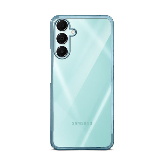 Crystal Clear Transparent Premium Shiny colorful Edges Hard Back Case For Samsung A16 5G