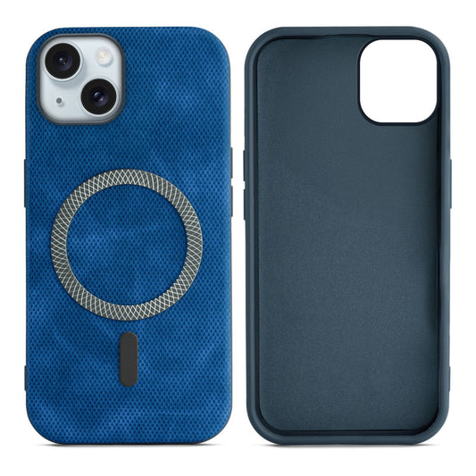Rugged Vintage Look Back Case For Apple iPhone 15 Plus With Magnetic Charging Compatible with MagSafe