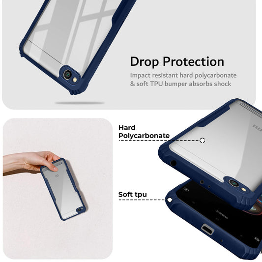 Premium Acrylic Transparent Back Cover for RedmI 5A
