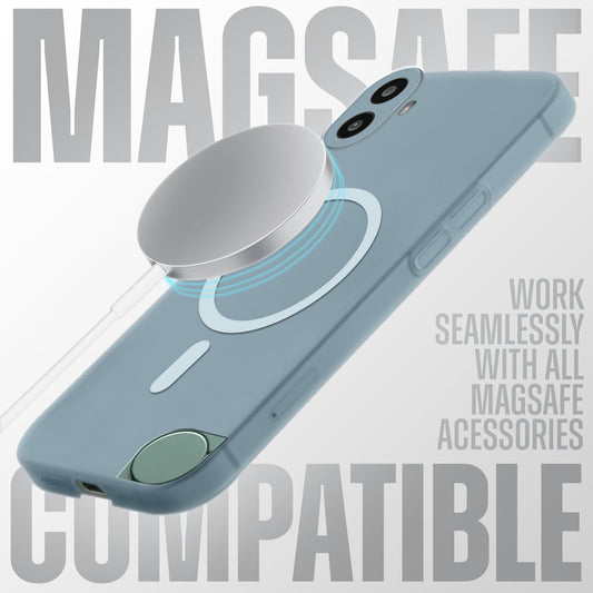 Sleek Frosted Matte Hard Back With MagSafe Compatible Back Case for CMF By Nothing Phone 1