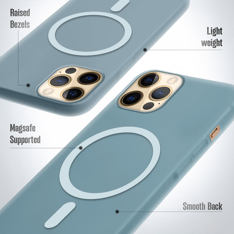 Slim Matte Wireless Charging Support Back Cover for Apple iPhone 12 Pro Max