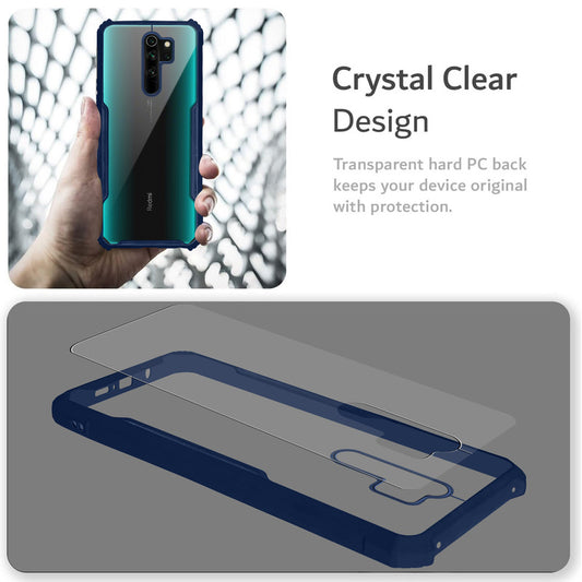 Premium Acrylic Transparent Back Cover for Redmi Note 8 Pro