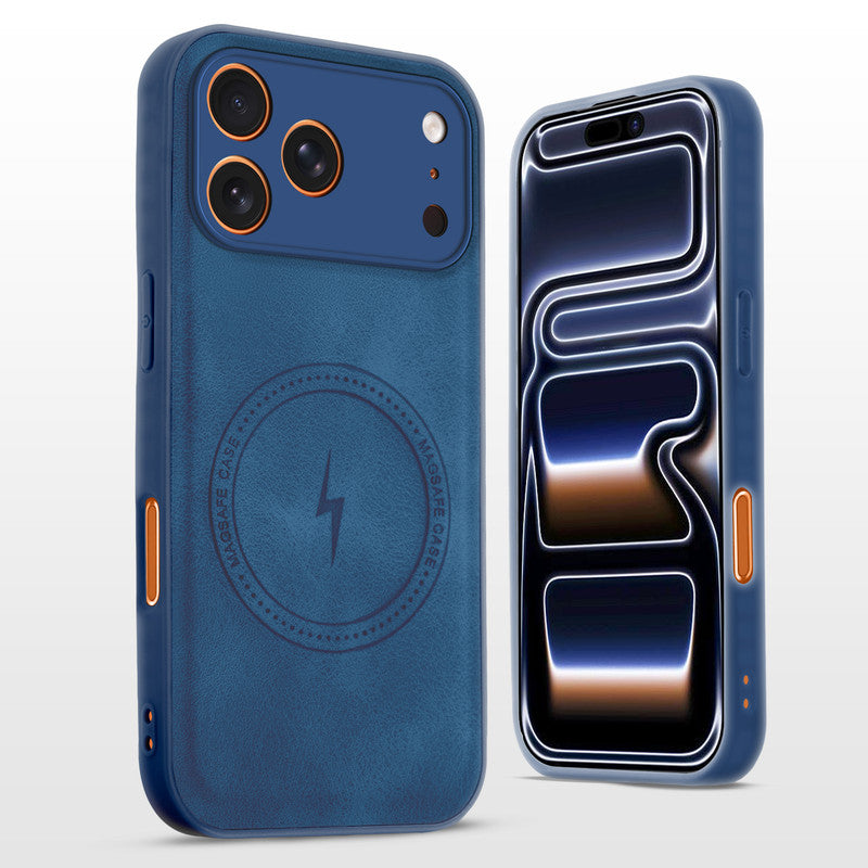 Refined PU Leather Case for Apple iPhone 17 Pro