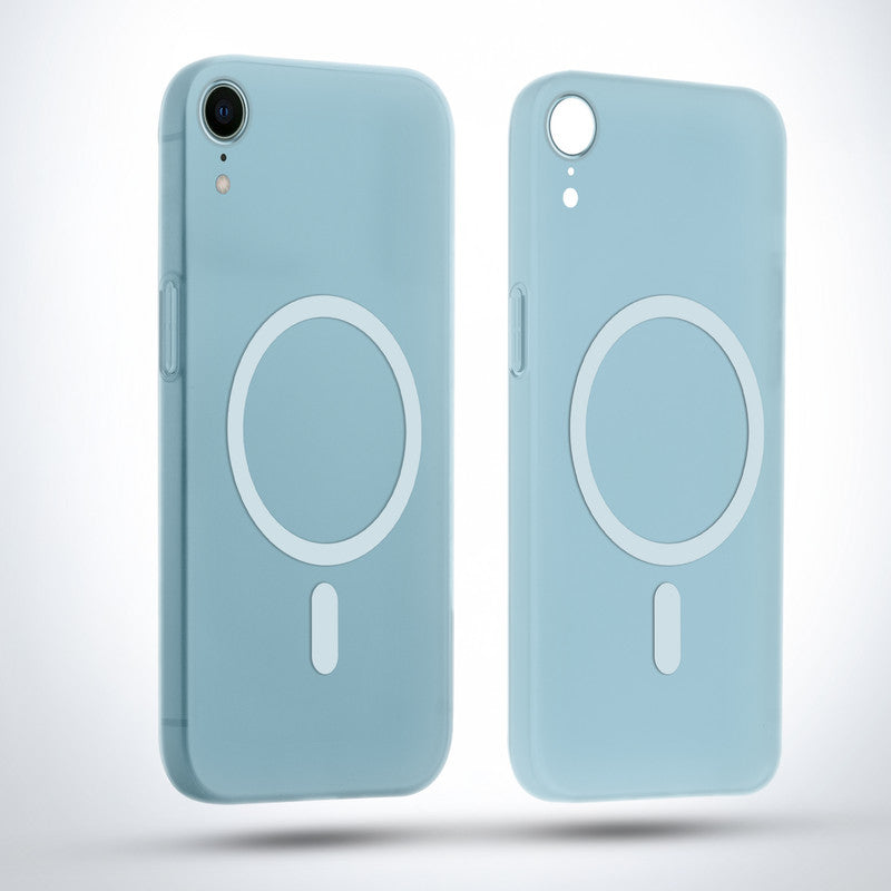 Slim Matte Wireless Charging Support Back Cover for Apple iPhone XR