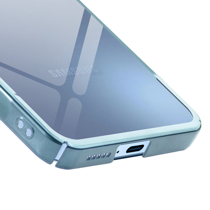 Transparent Edge Hard Case For Samsung F15 5G