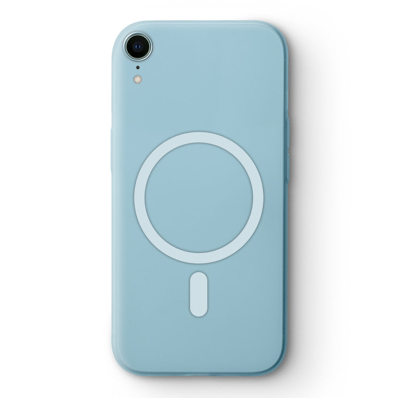 Slim Matte Wireless Charging Support Back Cover for Apple iPhone XR