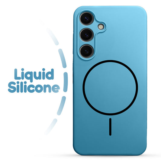 Cloud Feel Silicone Case for Samsung S23 FE 5G – Supports Wireless Charging