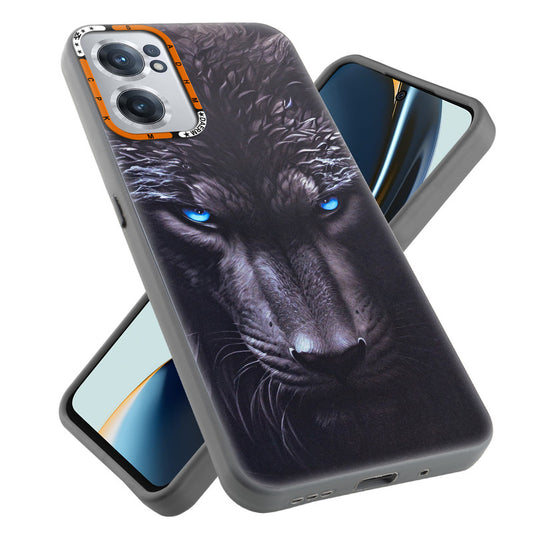 Dark Elegant Wild Creatures Printed Back Cases For OnePlus Nord CE 2 5G