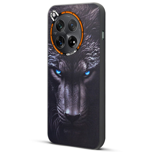 Dark Elegant Wild Creatures Printed Back Cases For OnePlus 12R 5g