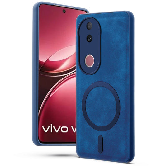 Cushion Grip Leather Case for Vivo V50e 5G