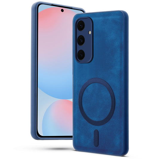 Cushion Grip Leather Case for Samsung S24 FE 5G