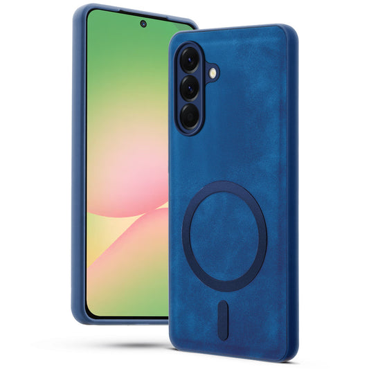 Cushion Grip Leather Case for Samsung A56 5G