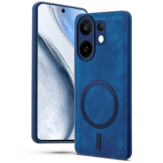 Cushion Grip Leather Case for Vivo X200 FE 5G