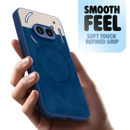 Hybrid PU Leather Matte Cover for Nothing Phone 2A