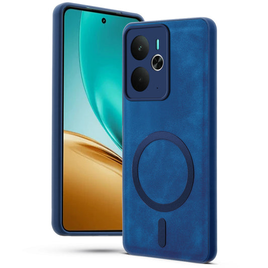 Cushion Grip Leather Case for Realme 14T 5G