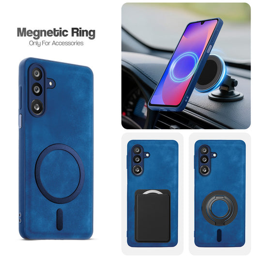 Cushion Grip Leather Case for Samsung M36 5G