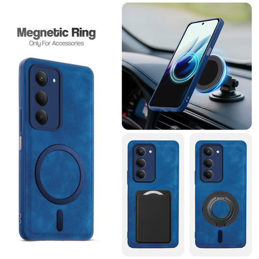 Cushion Grip Leather Case for Redmi 15 5G