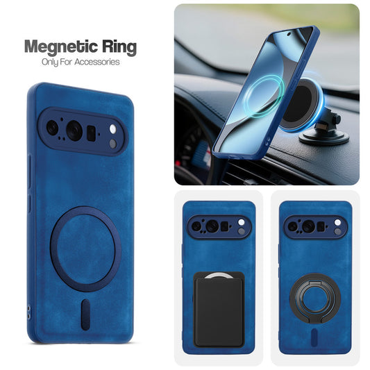 Cushion Grip Leather Case for Google Pixel 10 Pro XL 5G