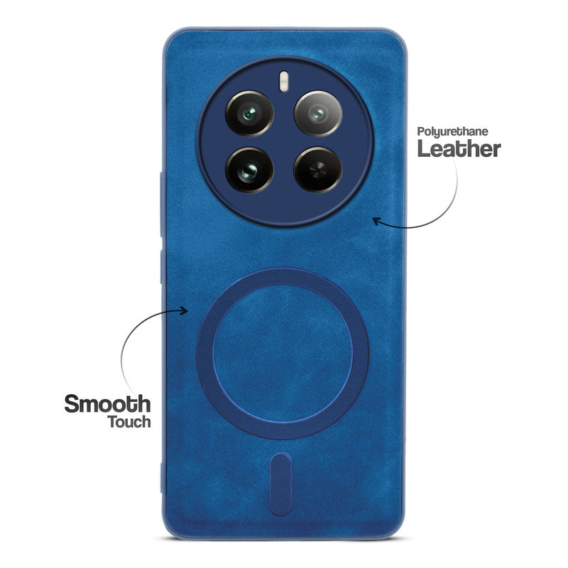 Cushion Grip Leather Case for Realme 12 Pro 5G