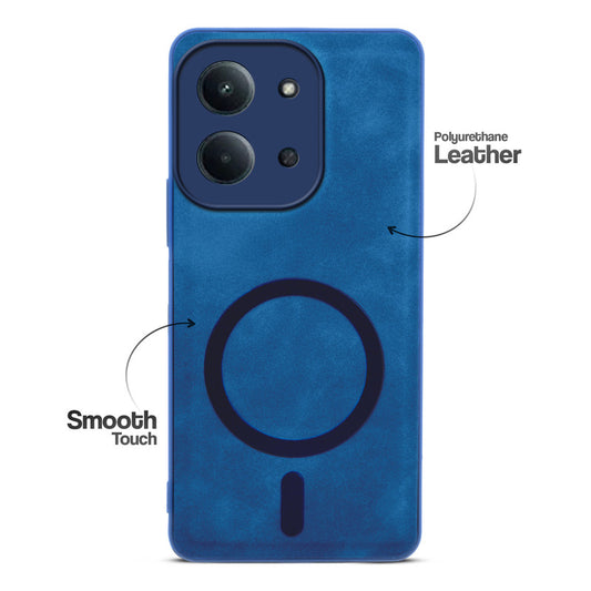 Cushion Grip Leather Case for Redmi 15C 5G