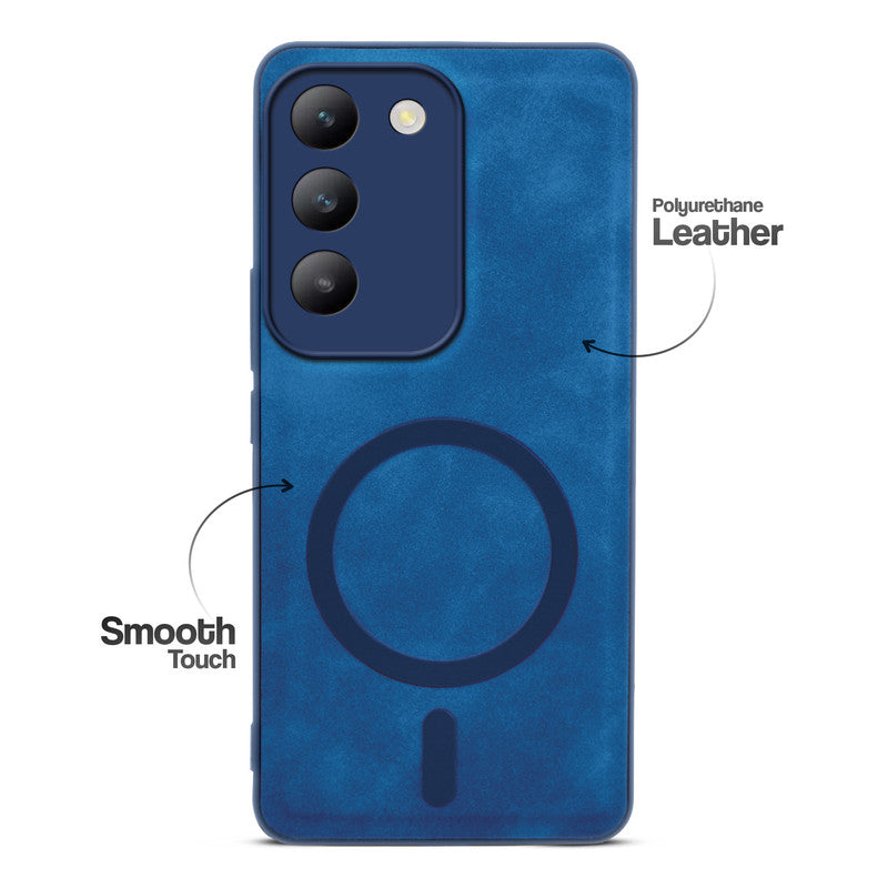 Cushion Grip Leather Case for Vivo T3 5G