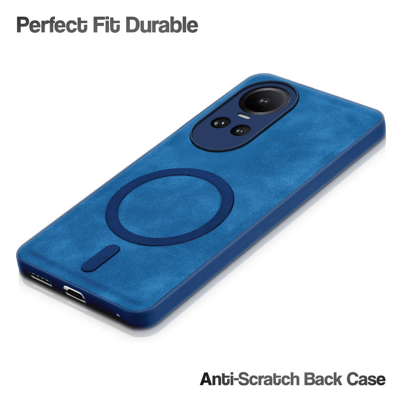 Cushion Grip Leather Case for Oppo Reno 10 5G