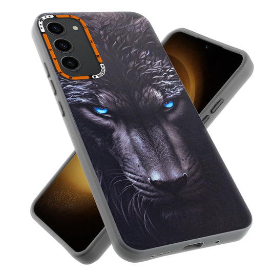 Dark Aesthetic Wild Animal Printed Back Cases For Samsung S23 5G