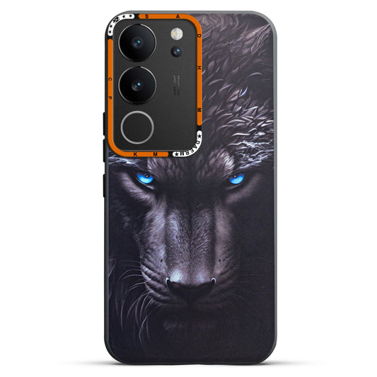 Dark Aesthetic Wild Animal Printed Back Cases For Vivo V29 5G
