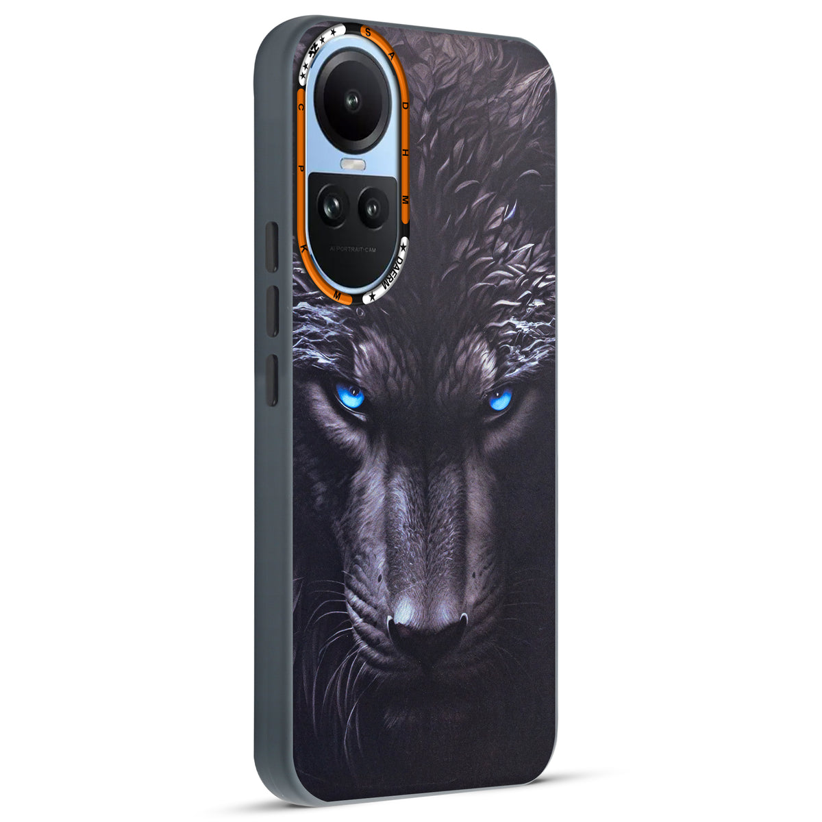 Dark Aesthetic Wild Animal Printed Back Cases For Oppo Reno 10 5G